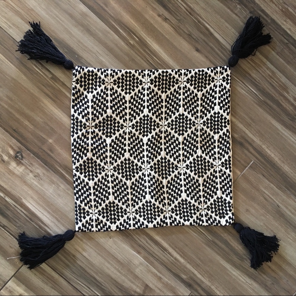 ARIA Macrame Boho Throw Pillow Cushion Cover